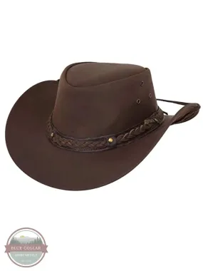 1367 CHO Wagga Wagga Leather Hat