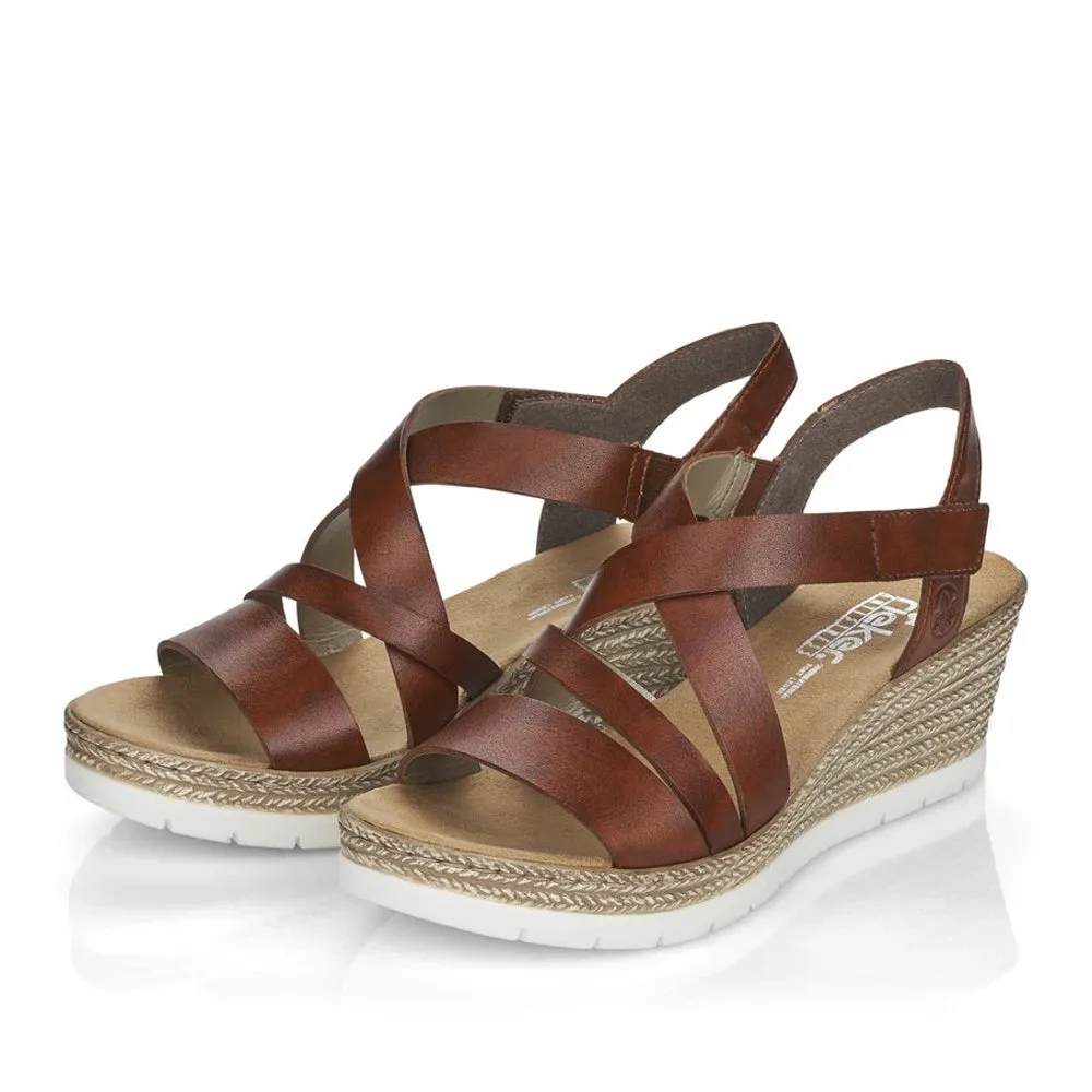 61937-24 Brown Wedge