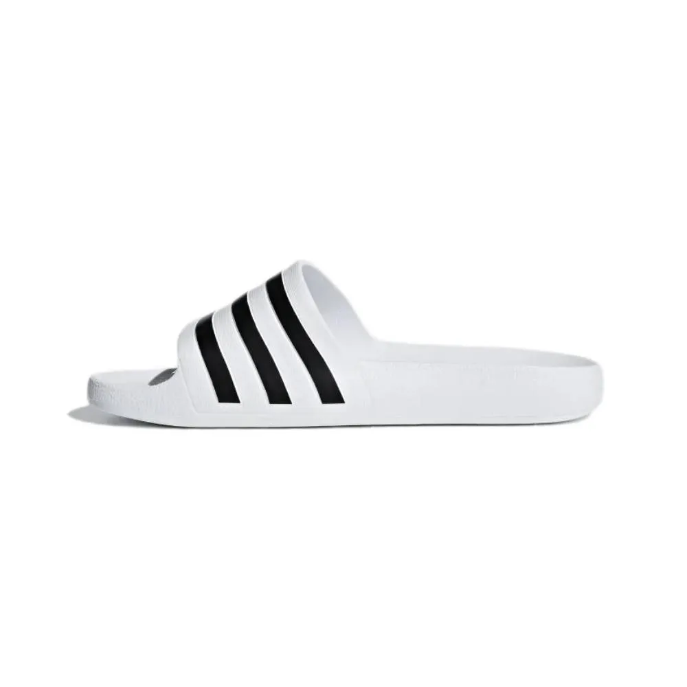 Adidas Men's Adilette Aqua Slide (Cloud White/Core Black/Cloud White)