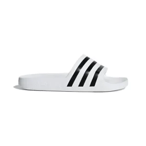 Adidas Men's Adilette Aqua Slide (Cloud White/Core Black/Cloud White)