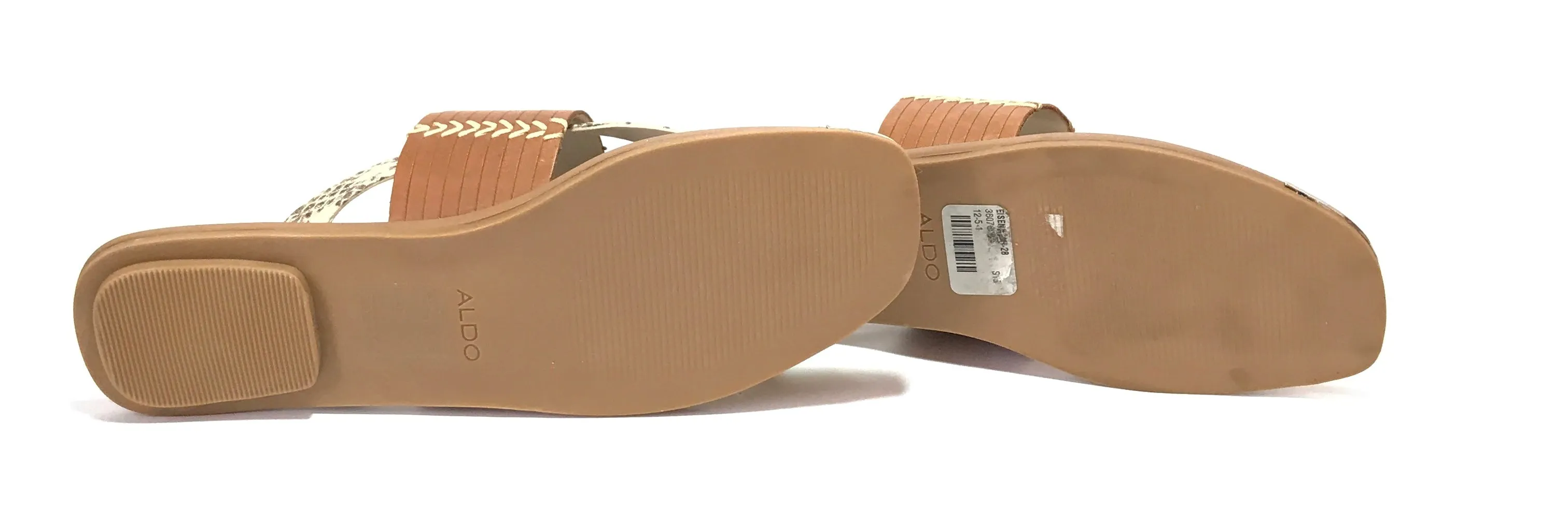 ALDO Tan Leather Sandals | Gently Used |