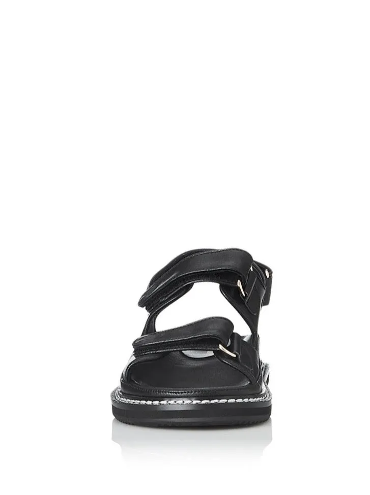 Alias Mae Pascoe Sandals in Black Leather