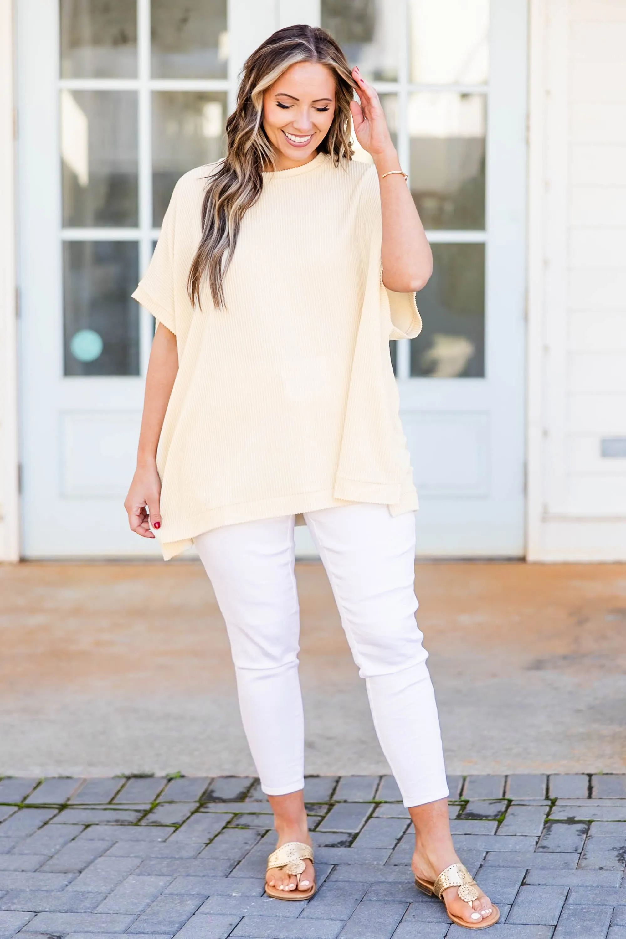 All About Knits Top, Oatmeal