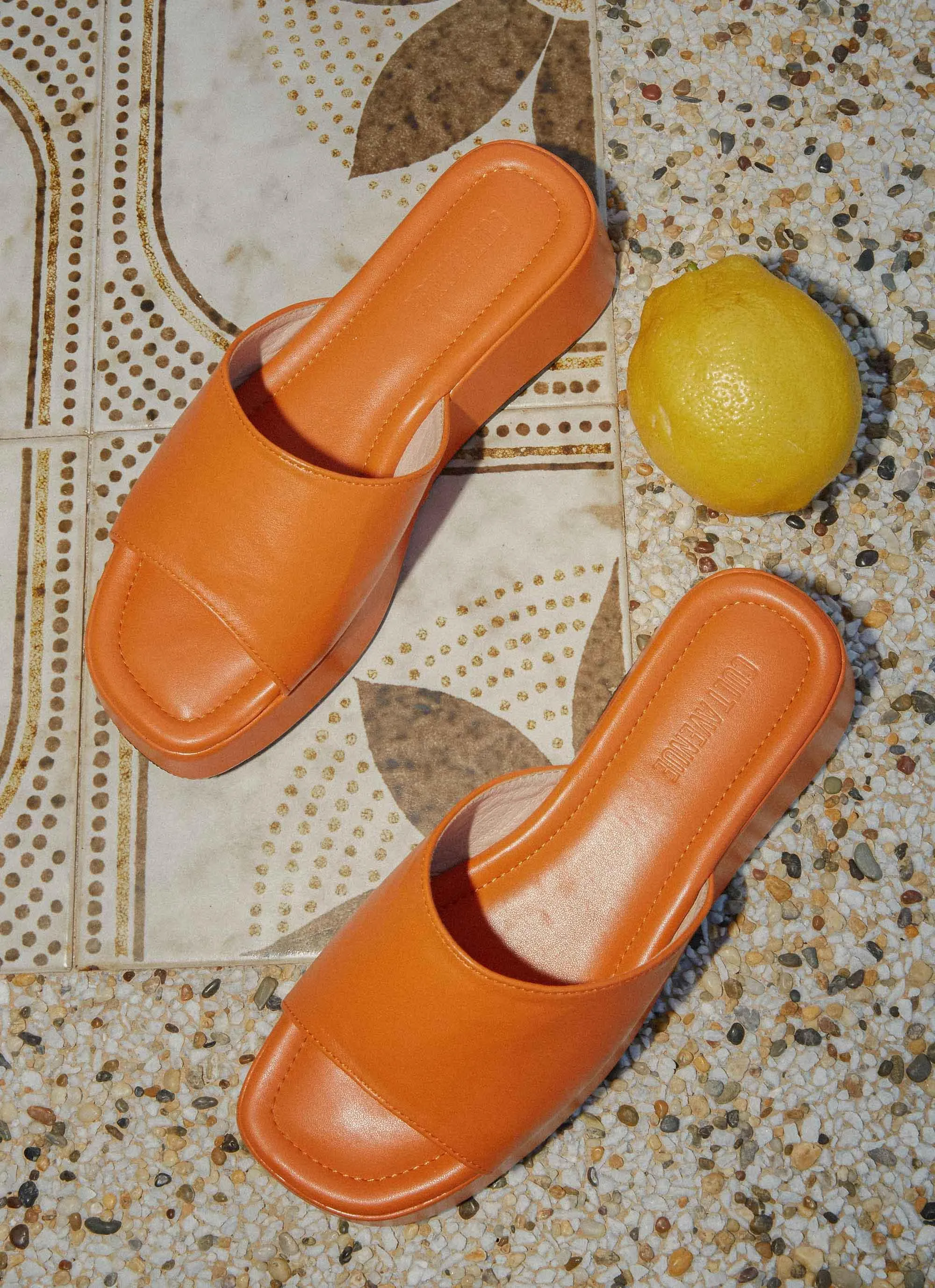 Ambrose Mule - Orange