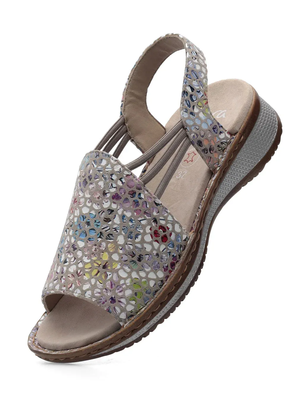 Ara 12-29005-04 Hawaii Sandal Beige Multi