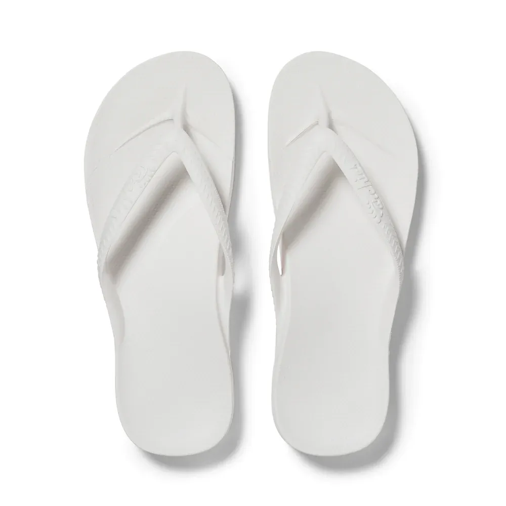 Archies Jandals White