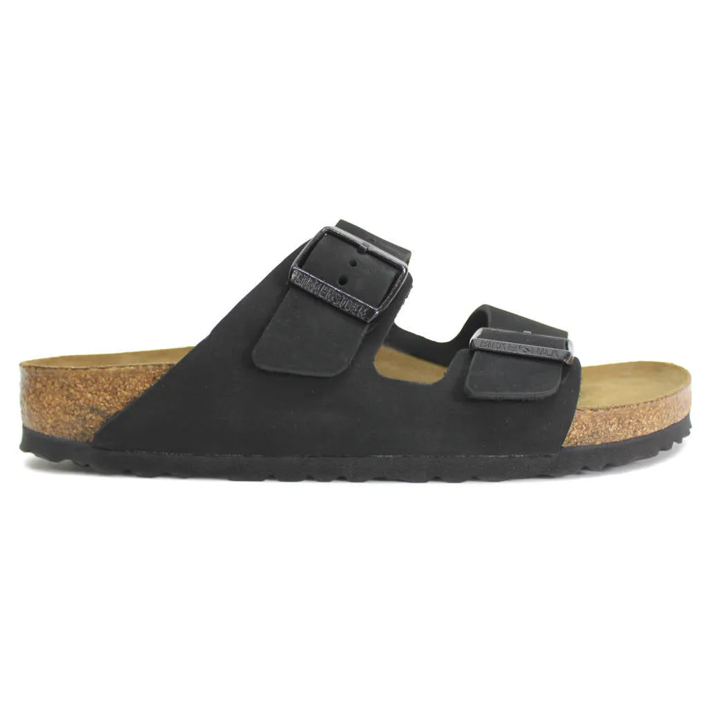 Arizona BS Nubuck Leather Unisex Slides Sandals