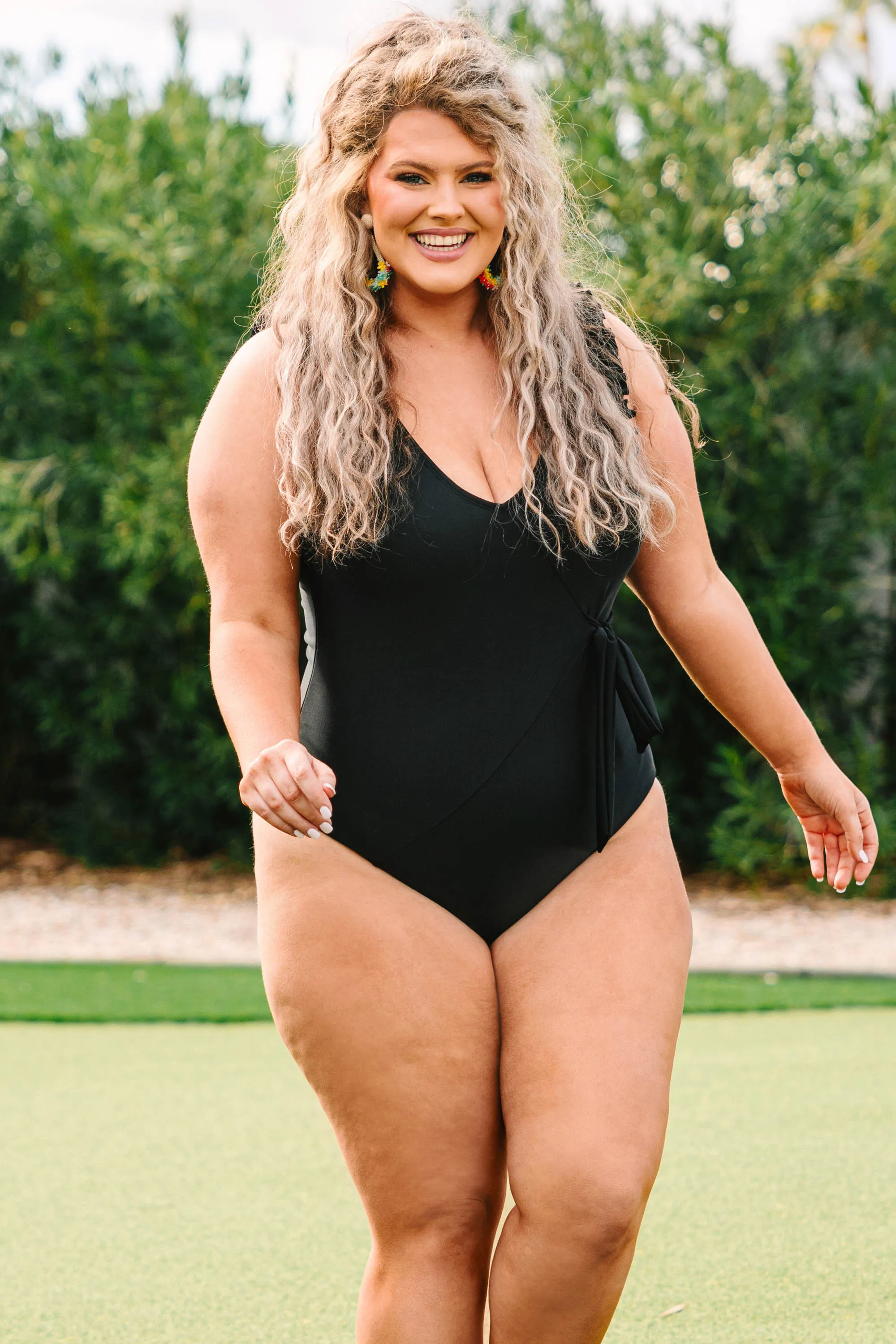 Beach Bliss Swimsuit, Black