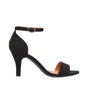 Biaadore Black Heel Sandals