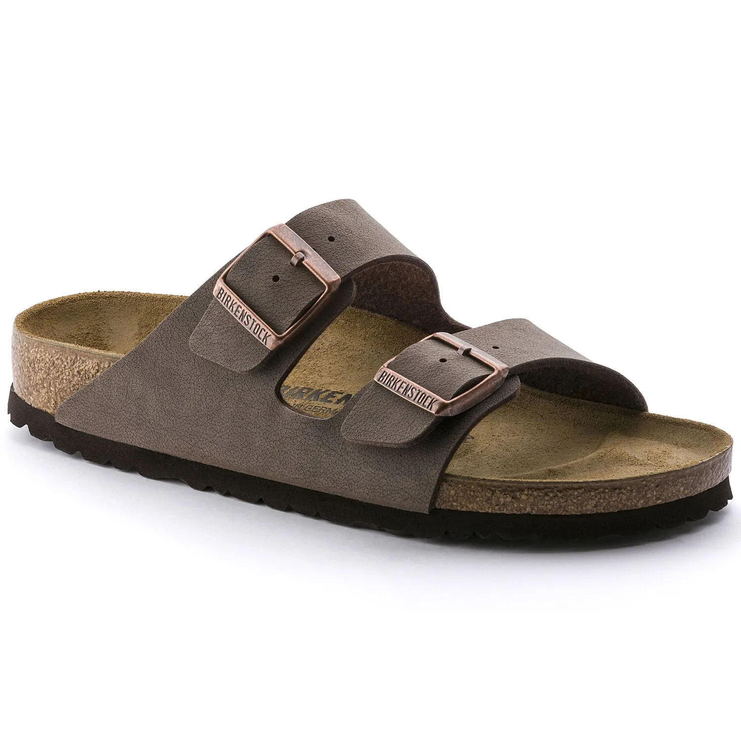 Birkenstock Arizona Birko Flor Nubuc Mocha