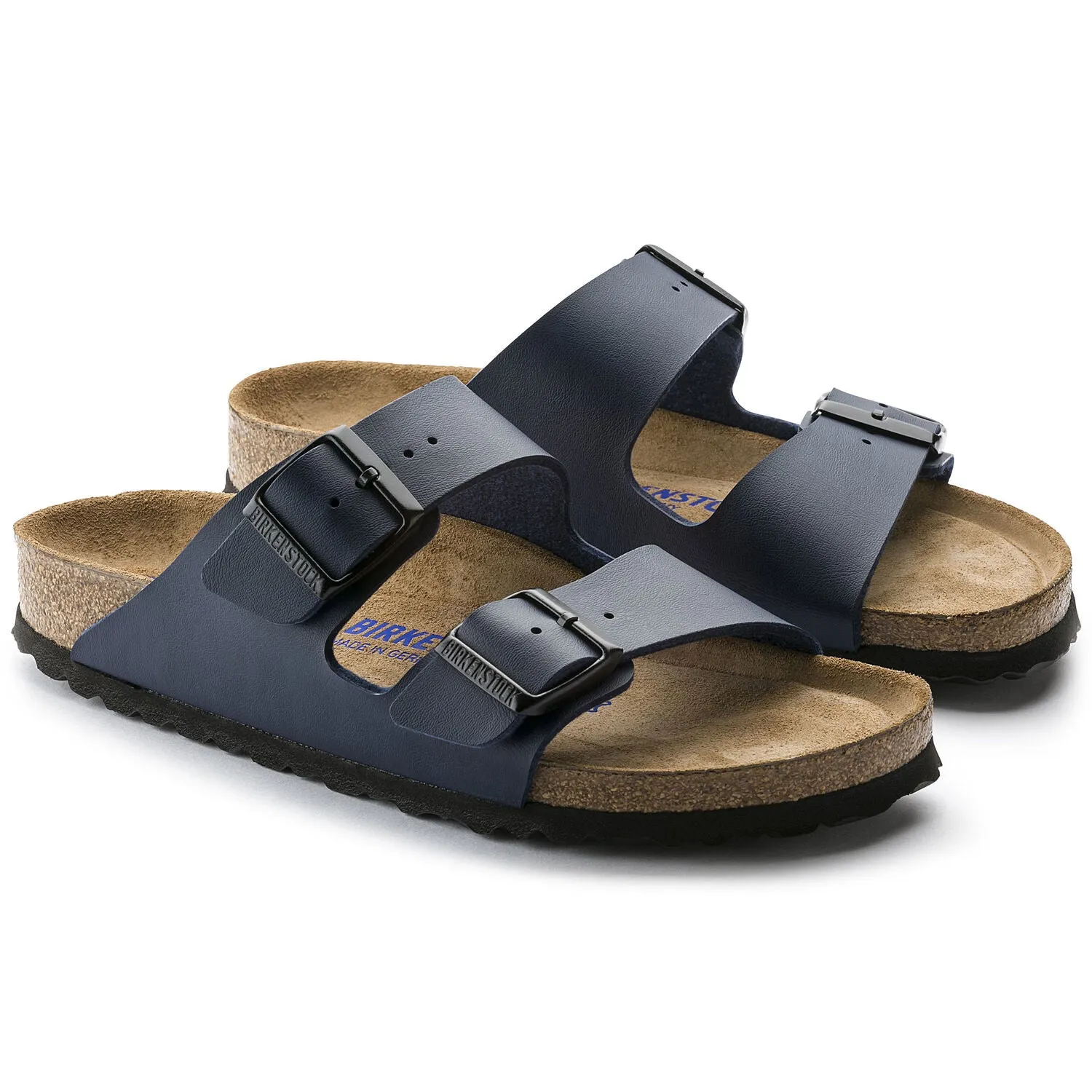 Birkenstock Arizona Birko Flor Soft Footbed Blue