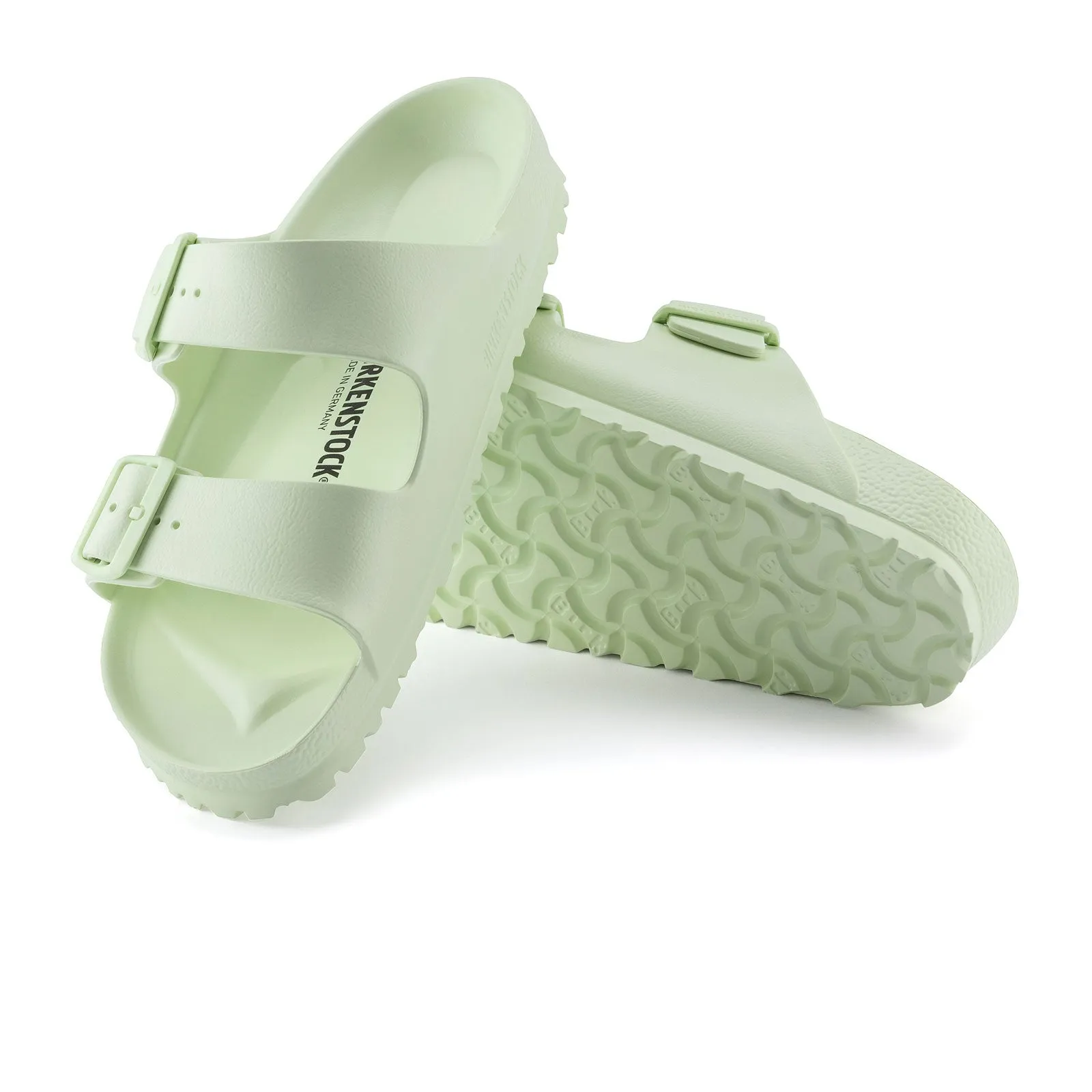 Birkenstock Arizona EVA Narrow Slide Sandal (Women) - Faded Lime