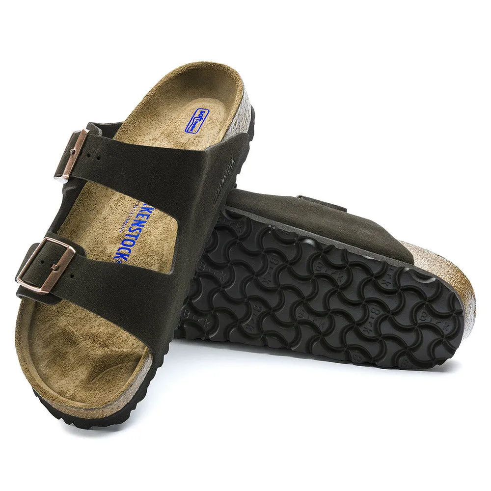 Birkenstock Arizona Soft Footbed Suede Leather Mocha