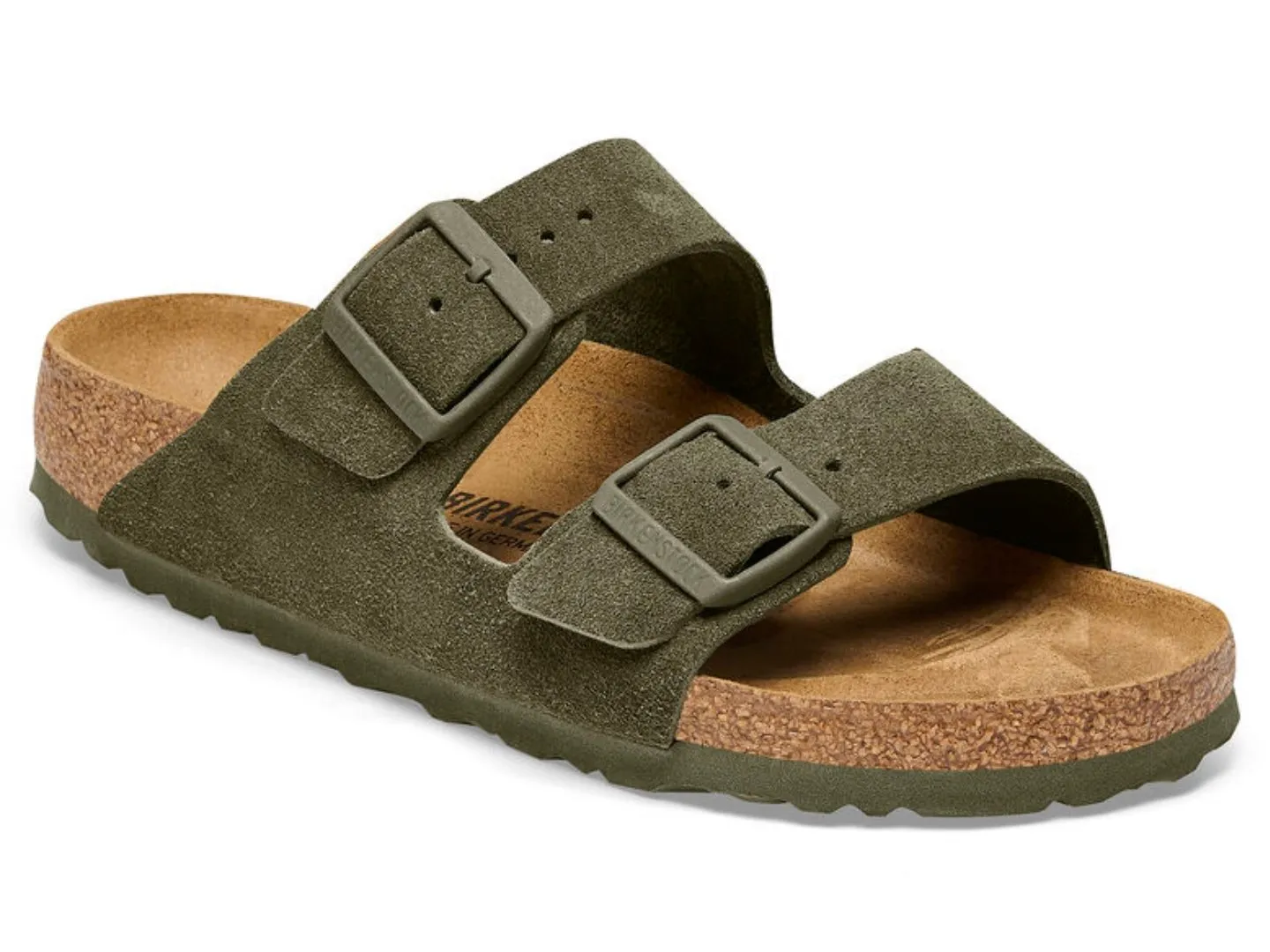 Birkenstock: Arizona Suede in Thyme