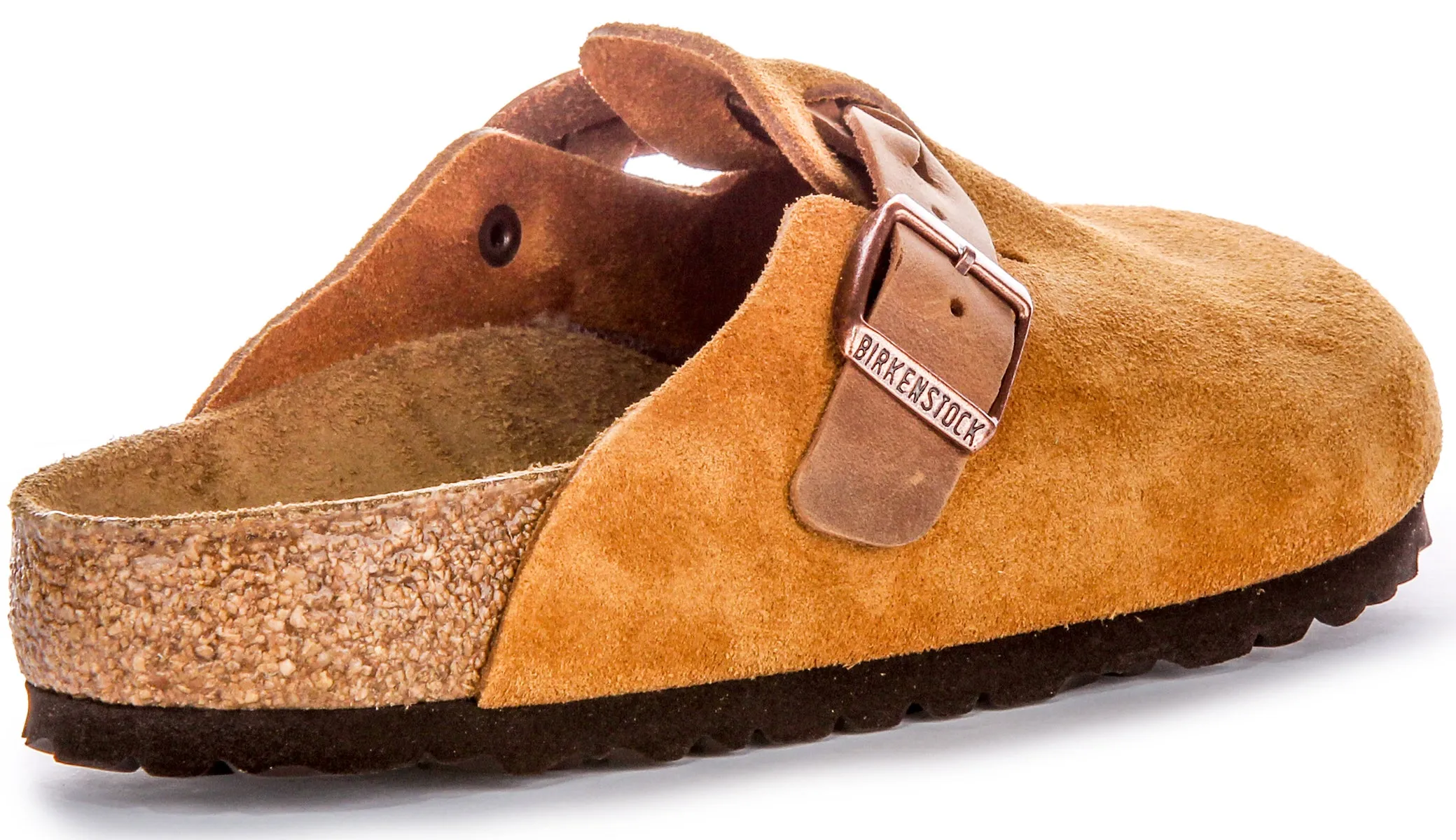 Birkenstock Boston Braided In Mink | Regular Fit