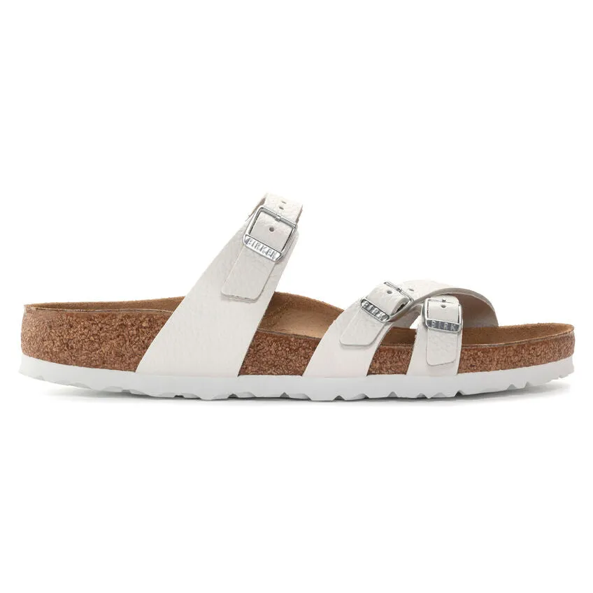 Birkenstock Franca White Leather Women's