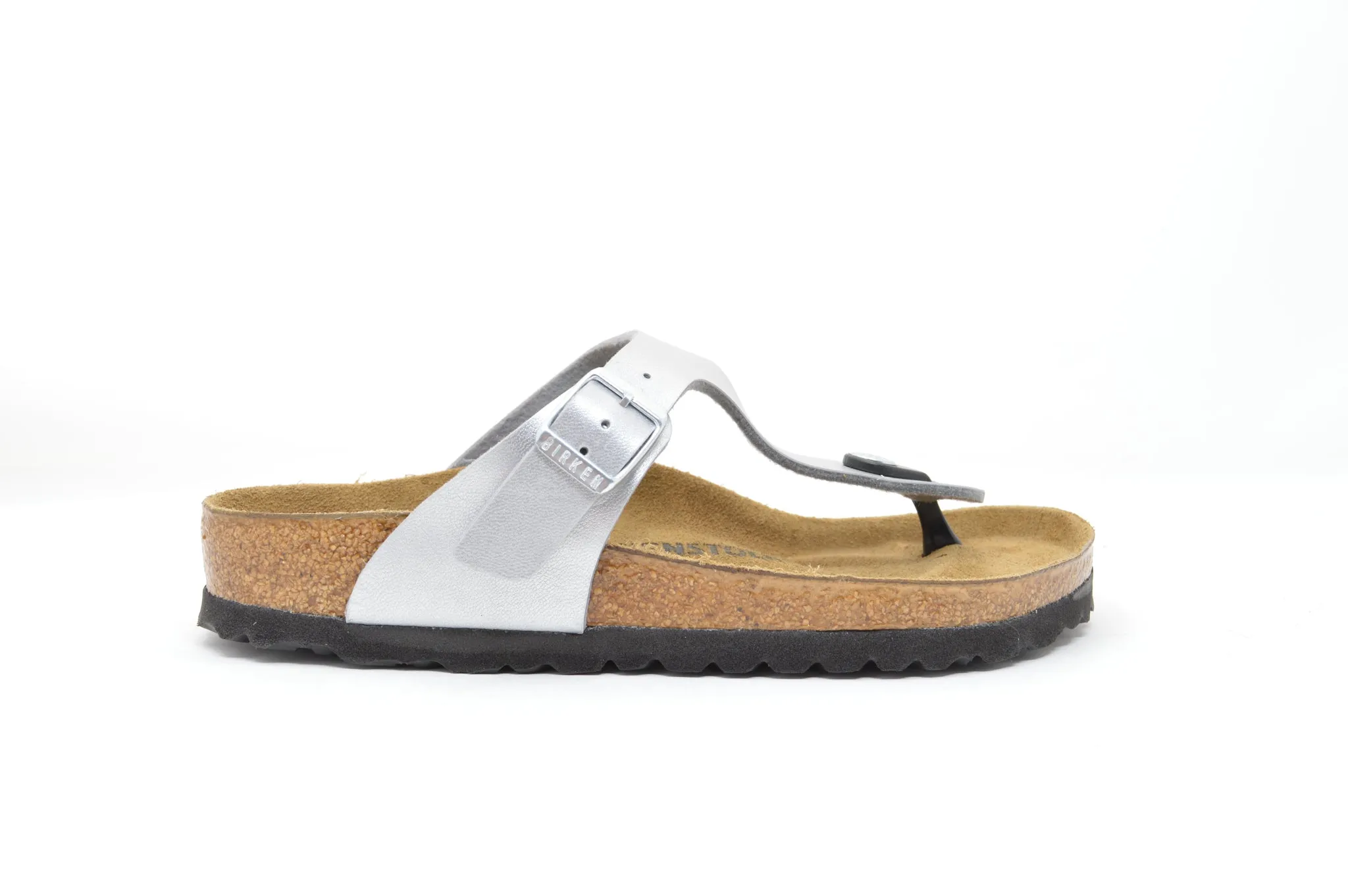 BIRKENSTOCK Gizeh Silver Birko-Flor 043851