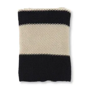 Black & Cream Throw