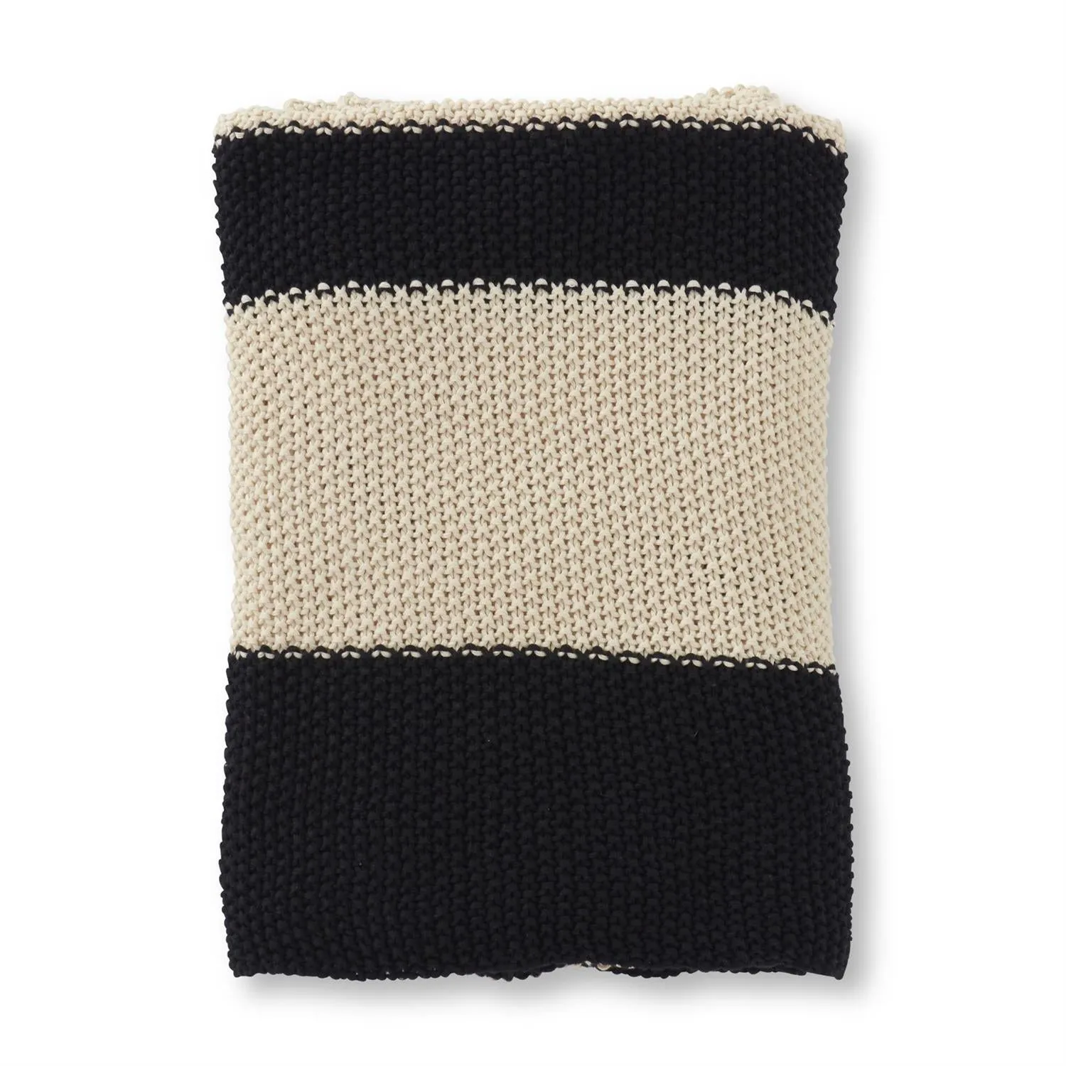 Black & Cream Throw