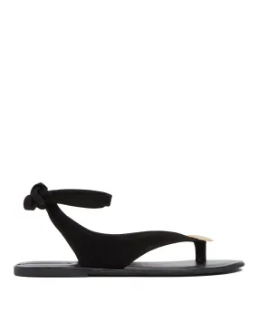 Black Charm Beach Sandals