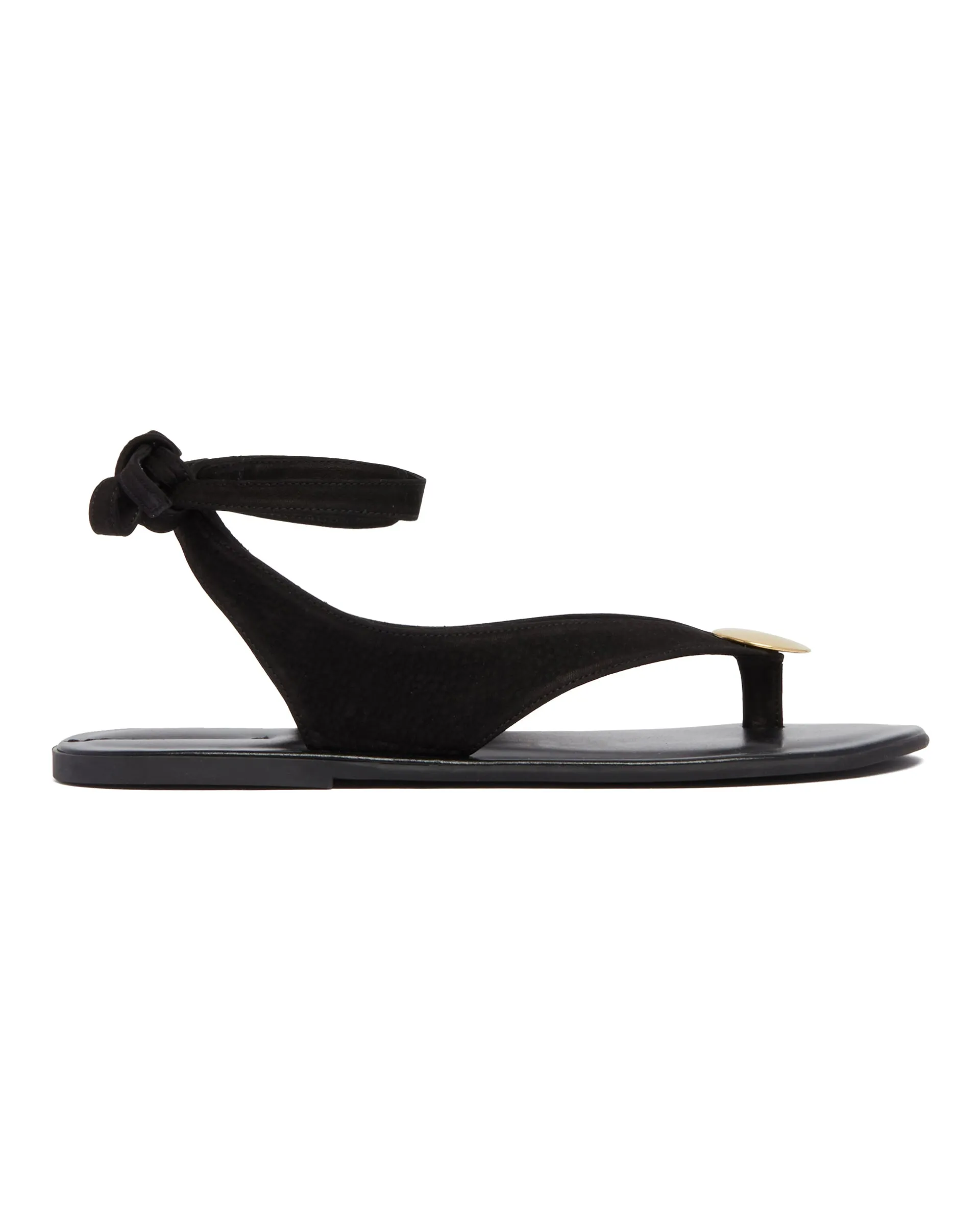 Black Charm Beach Sandals