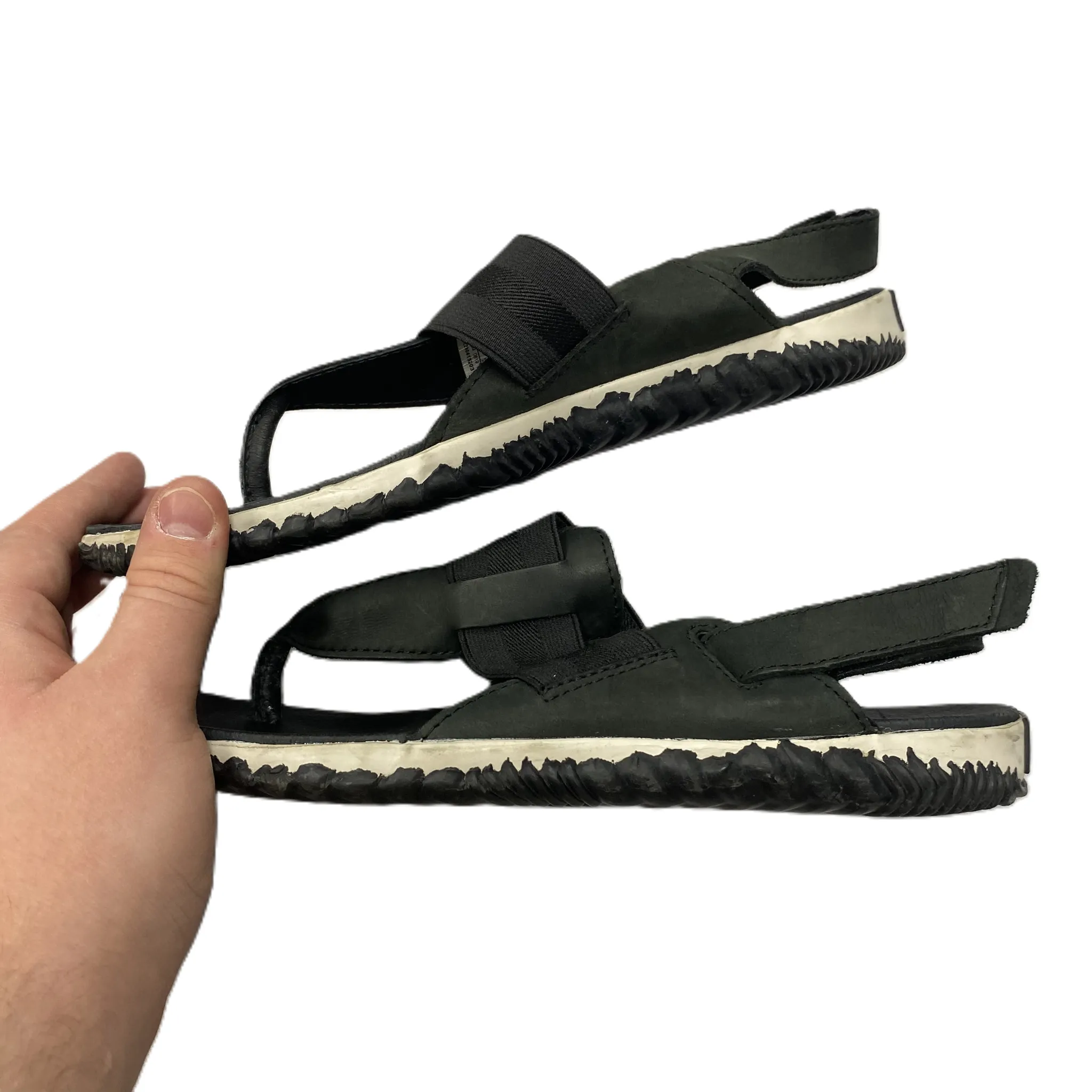 Black Sandals Sport By Sorel, Size: 8