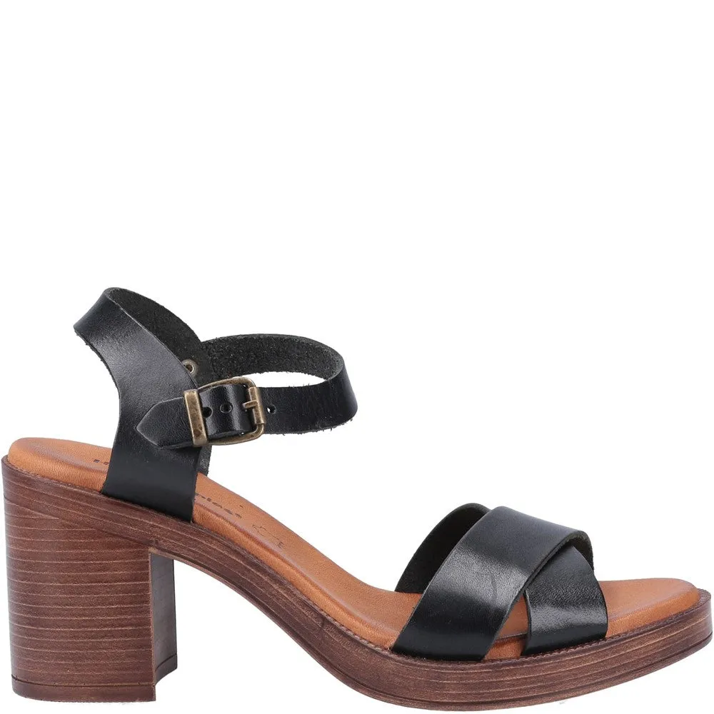 Black/Tan Georgia Sandals