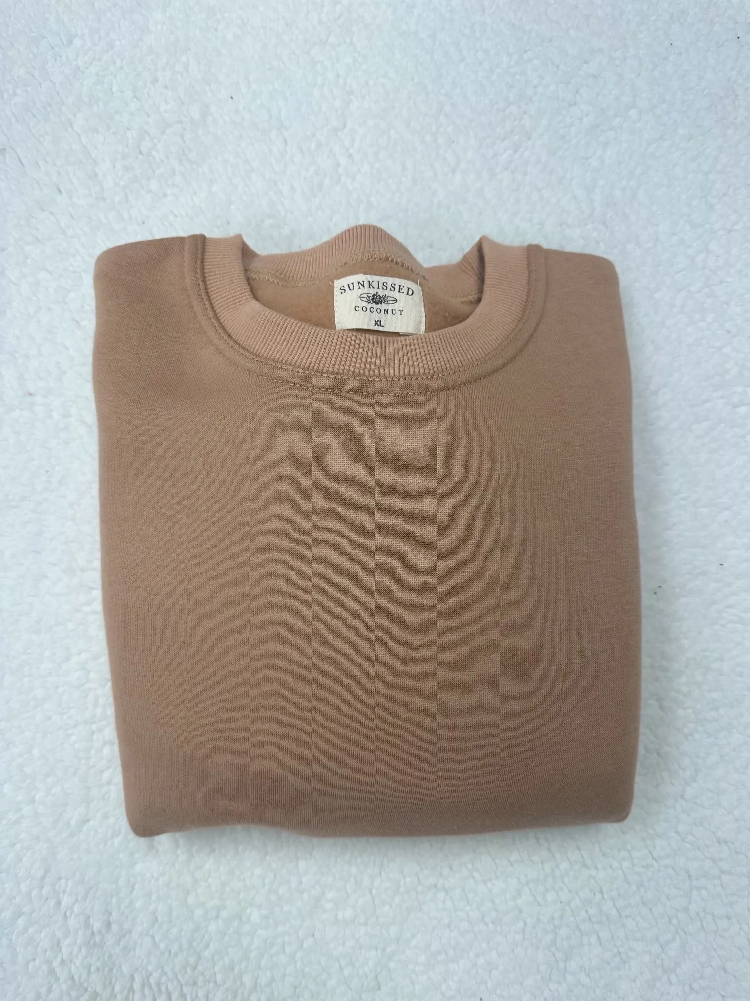 Blank Sunkissedcoconut Sweatshirt (1st ever sample)