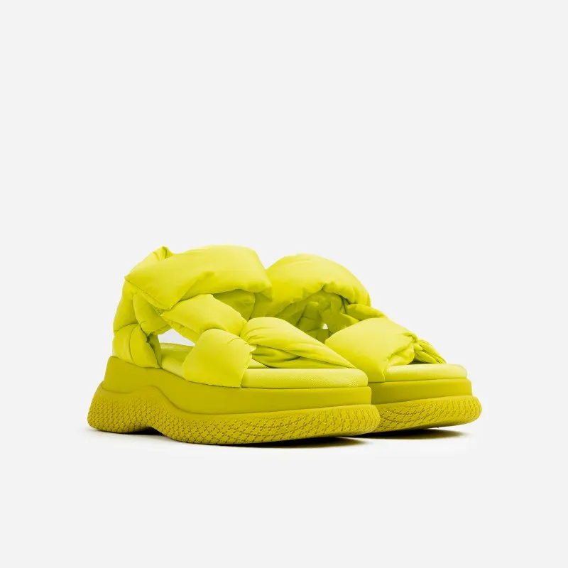 Brute Yellow Chunky Sandals