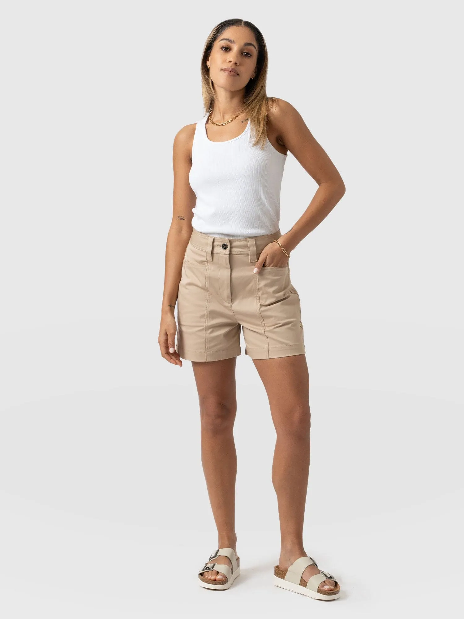 Cargo Short - Beige