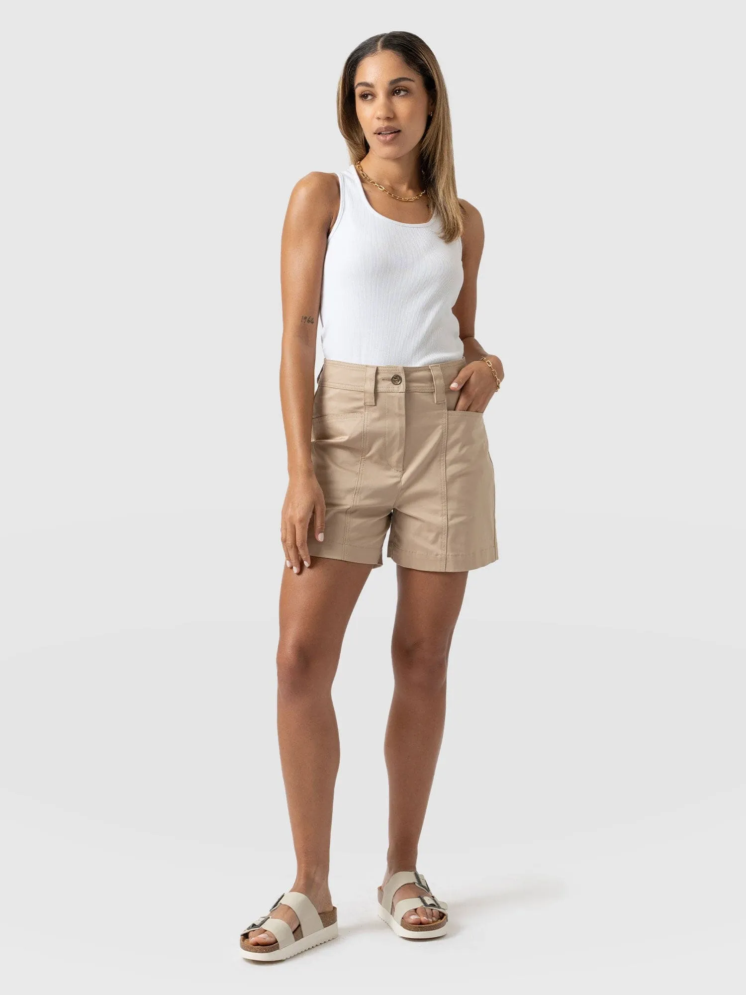 Cargo Short - Beige