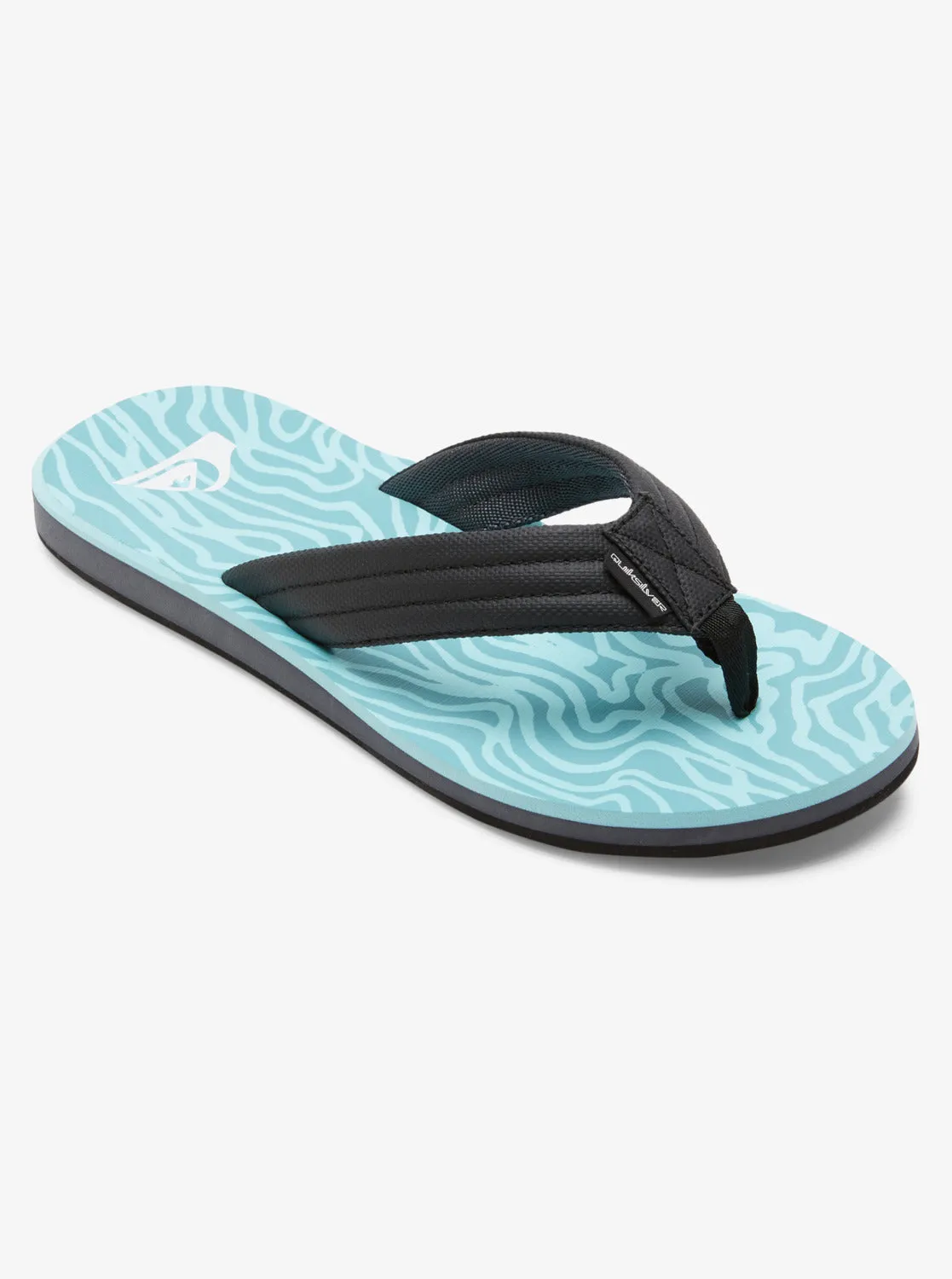 Carver Print Sandals - Blue 7