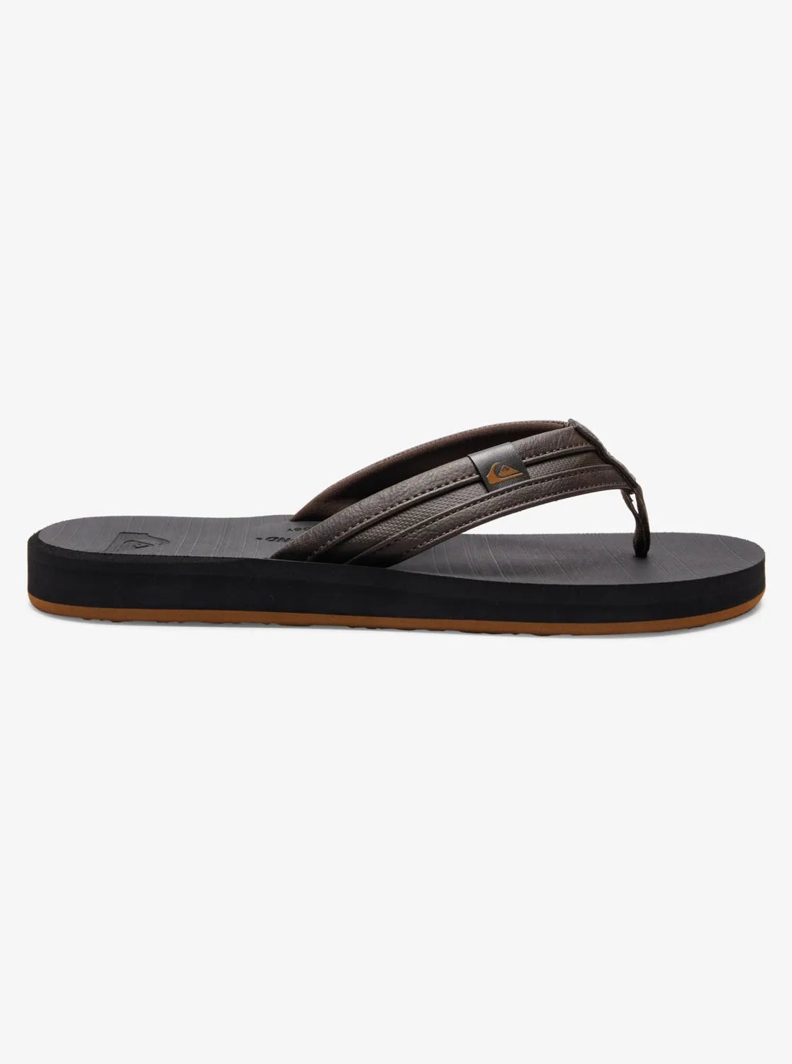 Carver Squish Sandals - Brown/Black/Brown