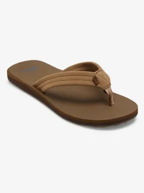 Carver Suede Core Sandals - Tan 1