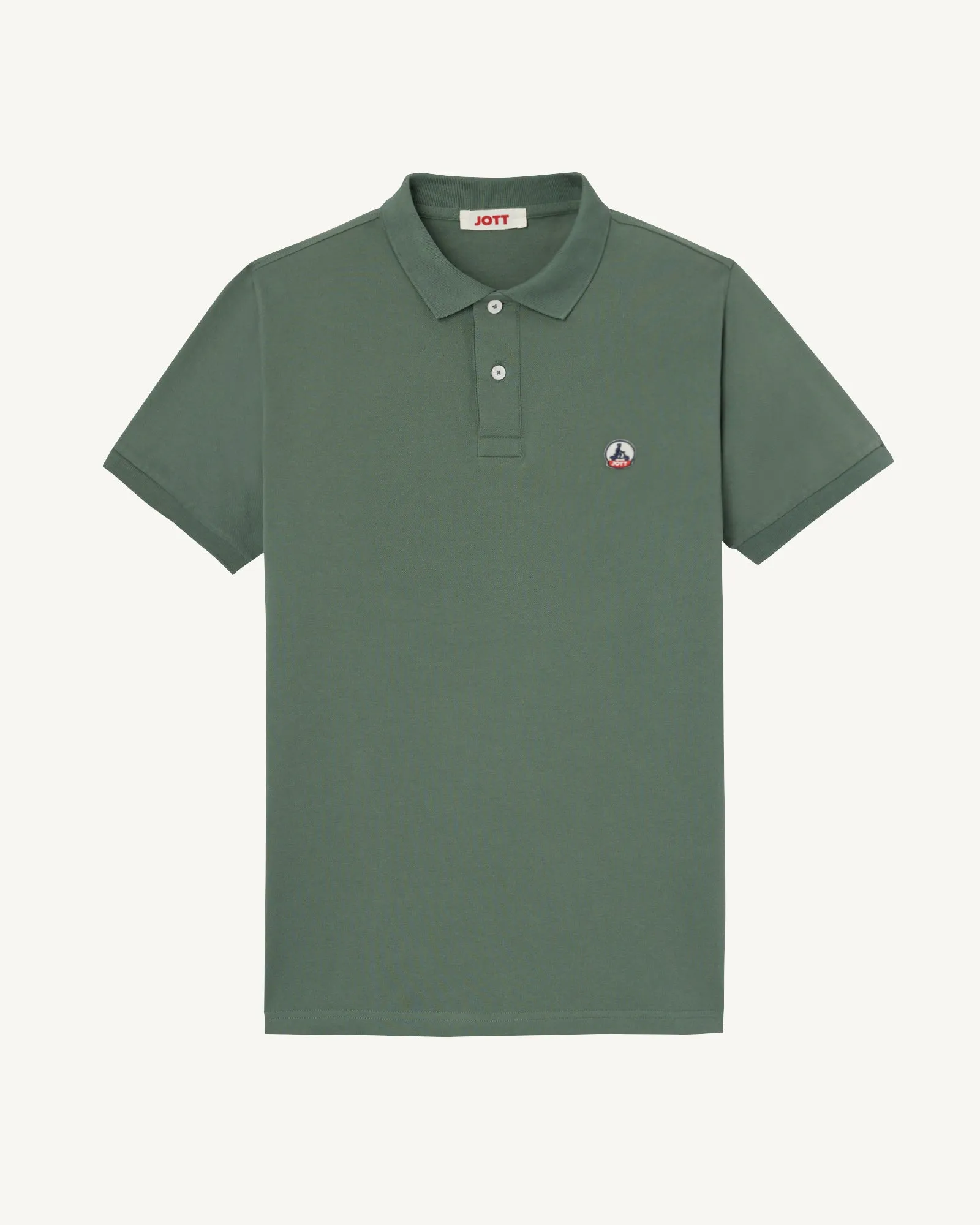 Celadon green Marbella organic cotton polo shirt