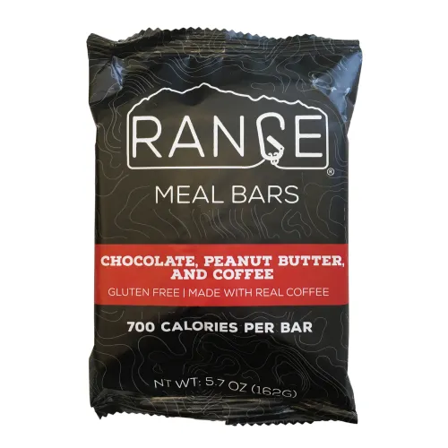 Chocolate, Peanut Butter, Coffee Meal Bar by Range