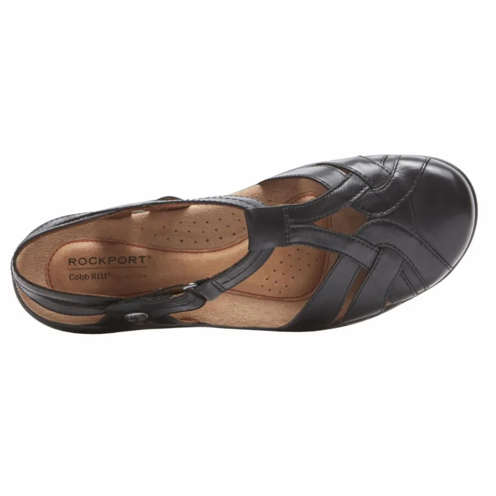 Cobb Hill PENFIELD TSANDAL BLACK/LEATHER