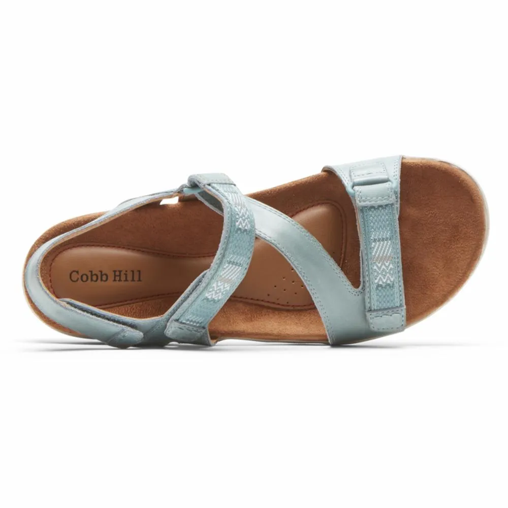 Cobb Hill RUBEY STRAPPY MINERAL BLUE