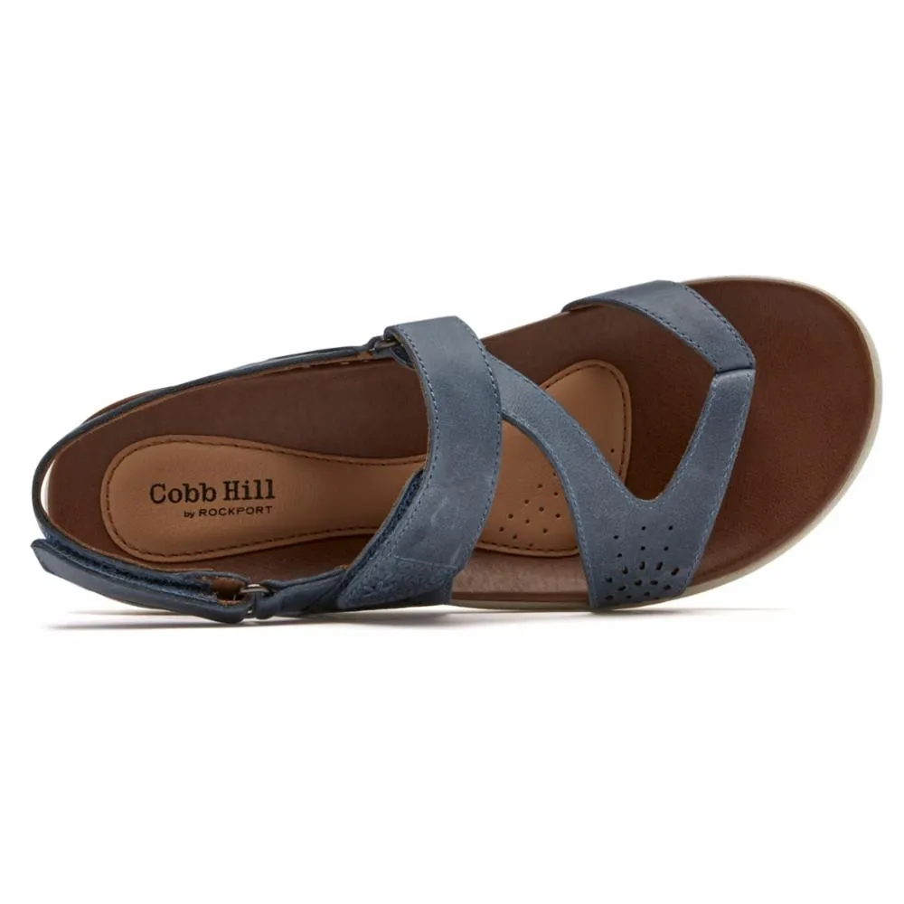 Cobb Hill RUBEY THONG SLING BLUE