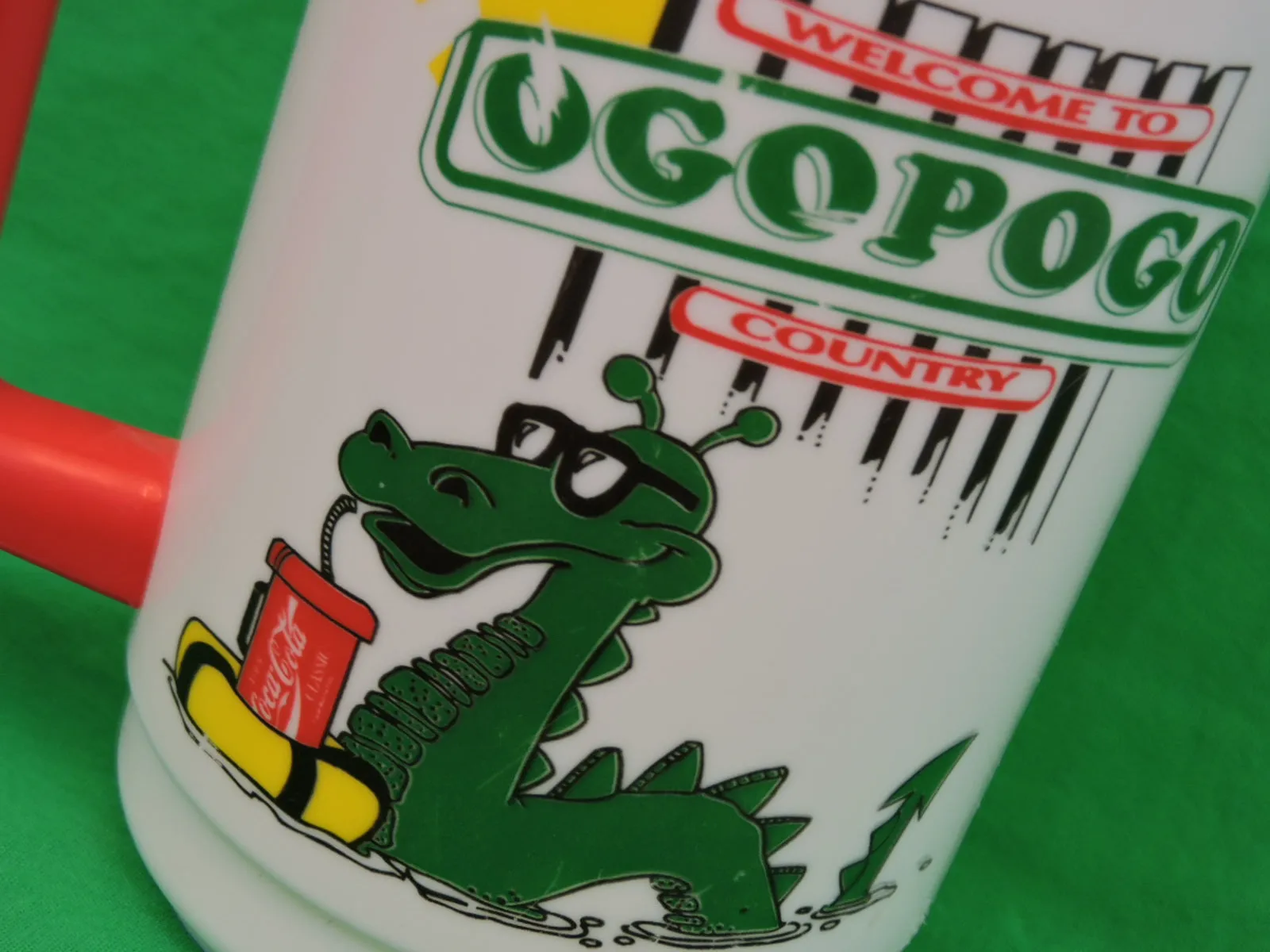 Coca-Cola Memorabilia - Coca-Cola Classic - Ogopogo Country - Plastic Mug