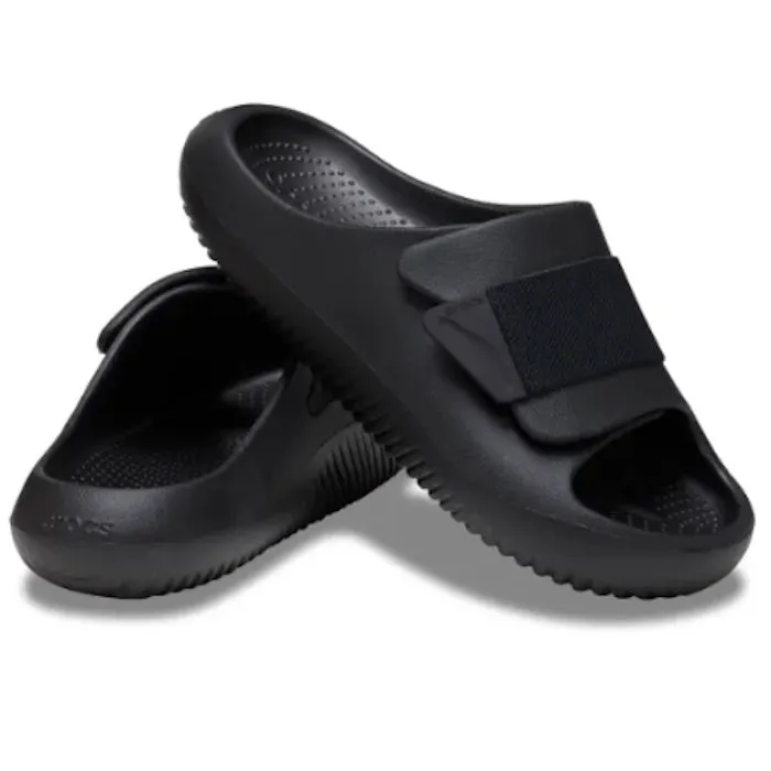 Crocs Adults Mellow Luxe Recovery Slide Black