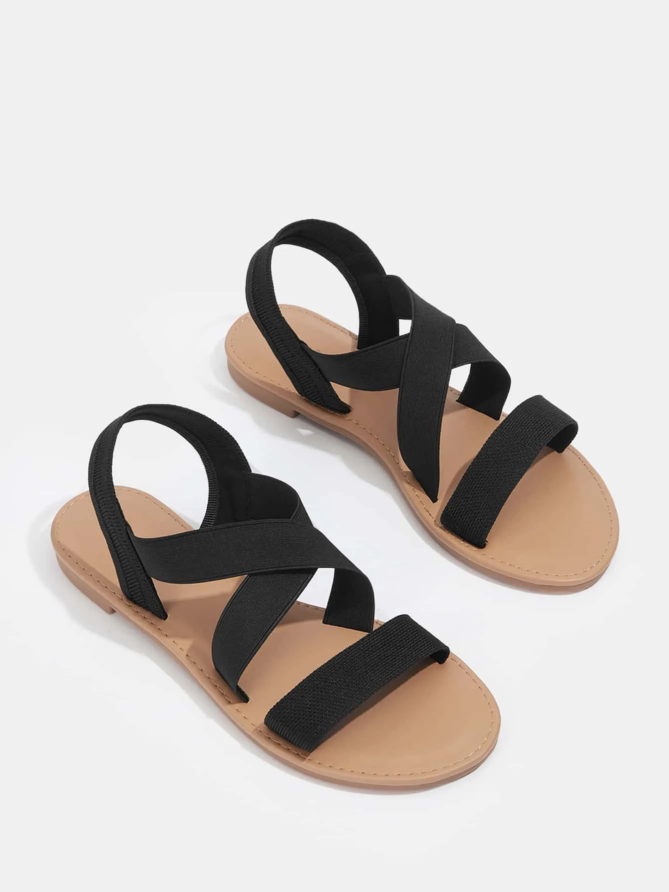 Cross Strap Sandals