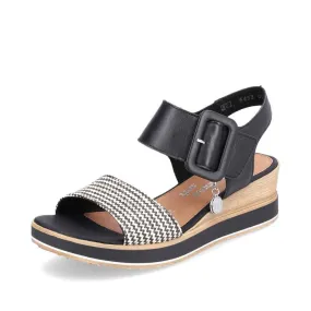 D6453-01 Black Multi Wedge