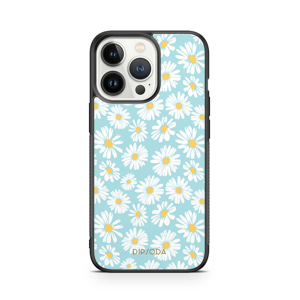 Ditsy Daisy Rubber Phone Case