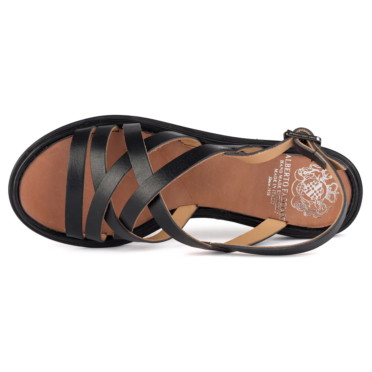 DUNIA 80017 <br> Black sandals