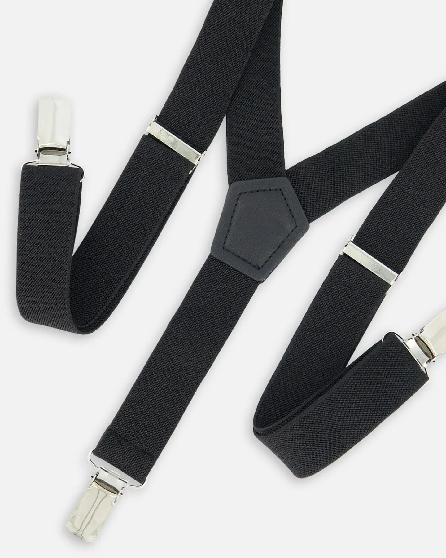 Elastic Suspenders Black