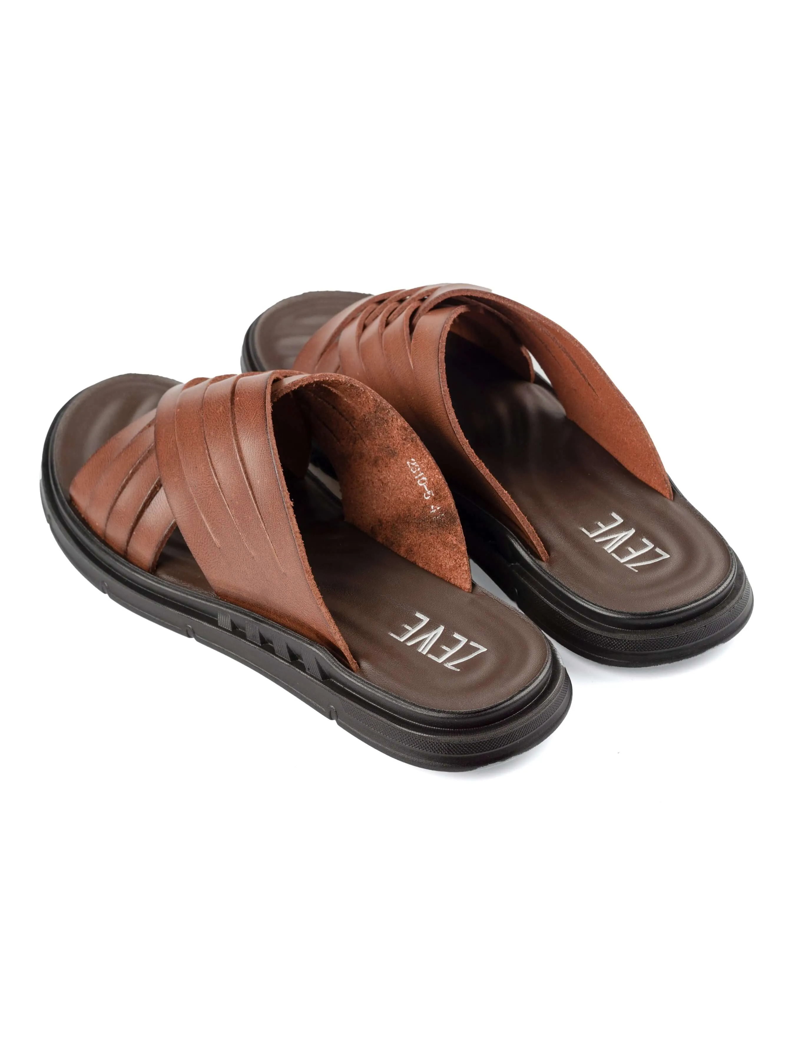 Faro Sandal - Coffee Leather