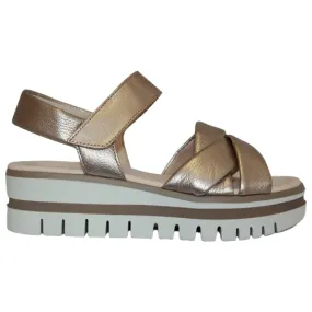 Gabor Wedge Sandals - 24.622.62 - Gold/Metallic