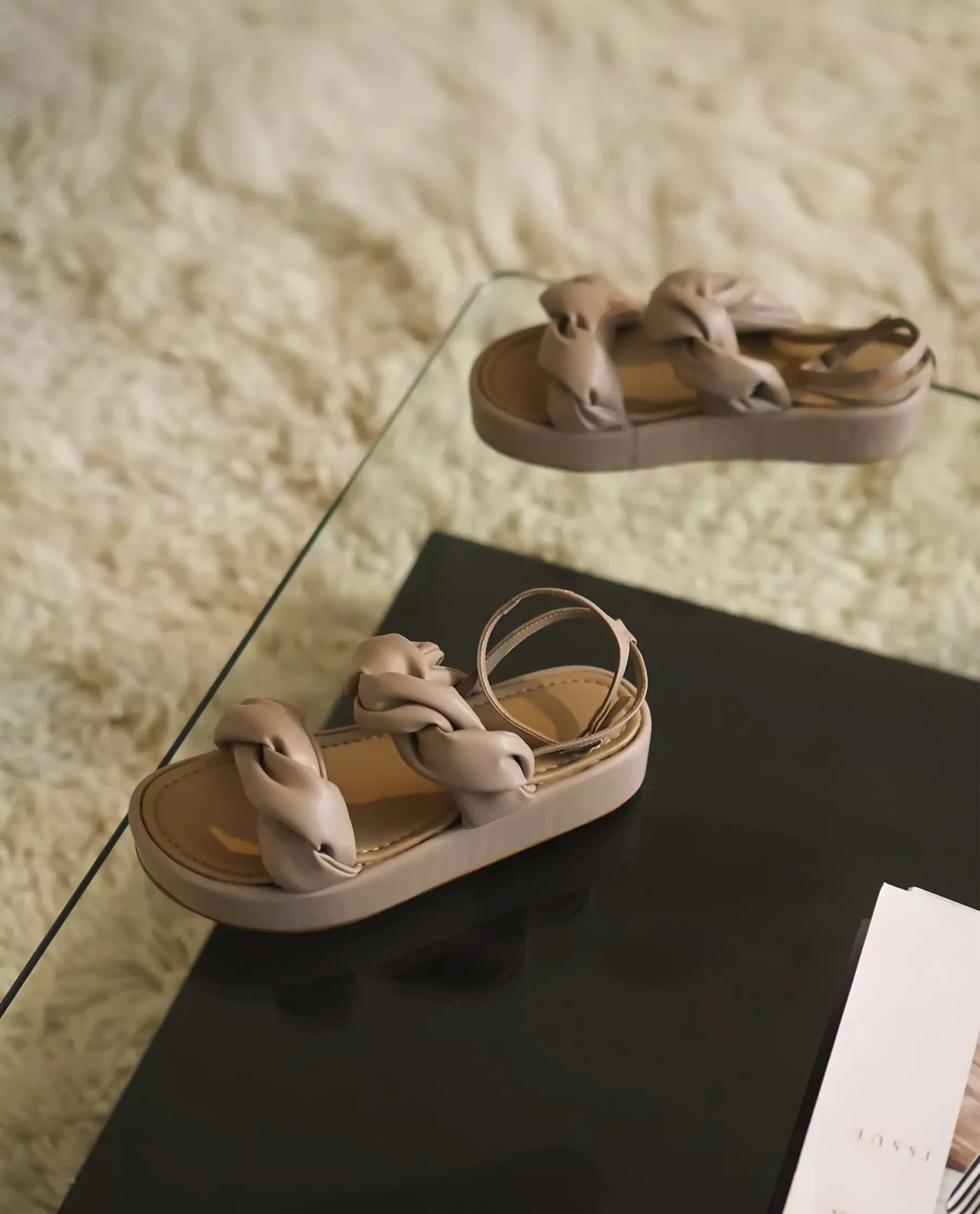 Haven Vegan Beige Sandals