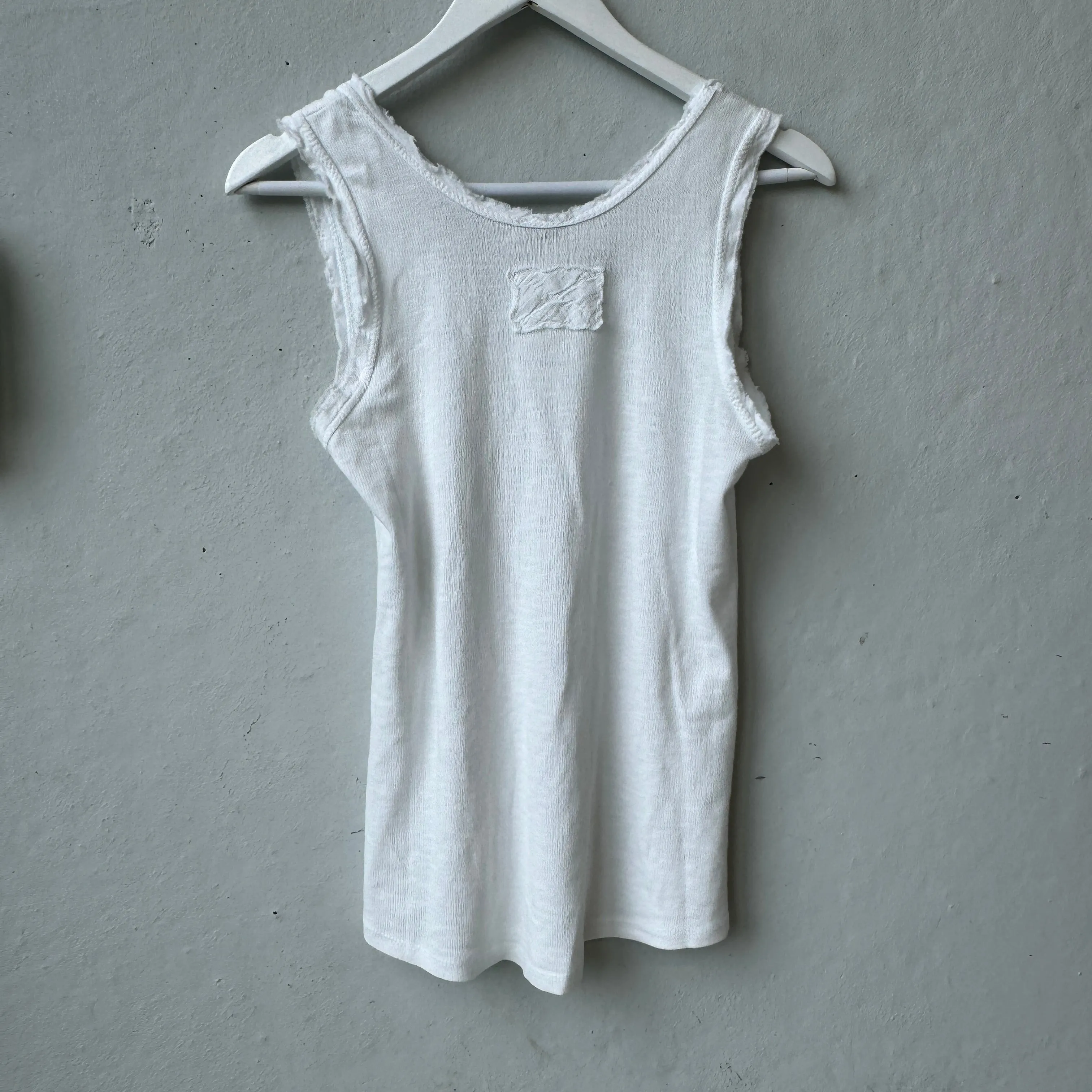 IBIZA TOWN tank top WHITE *NEW*